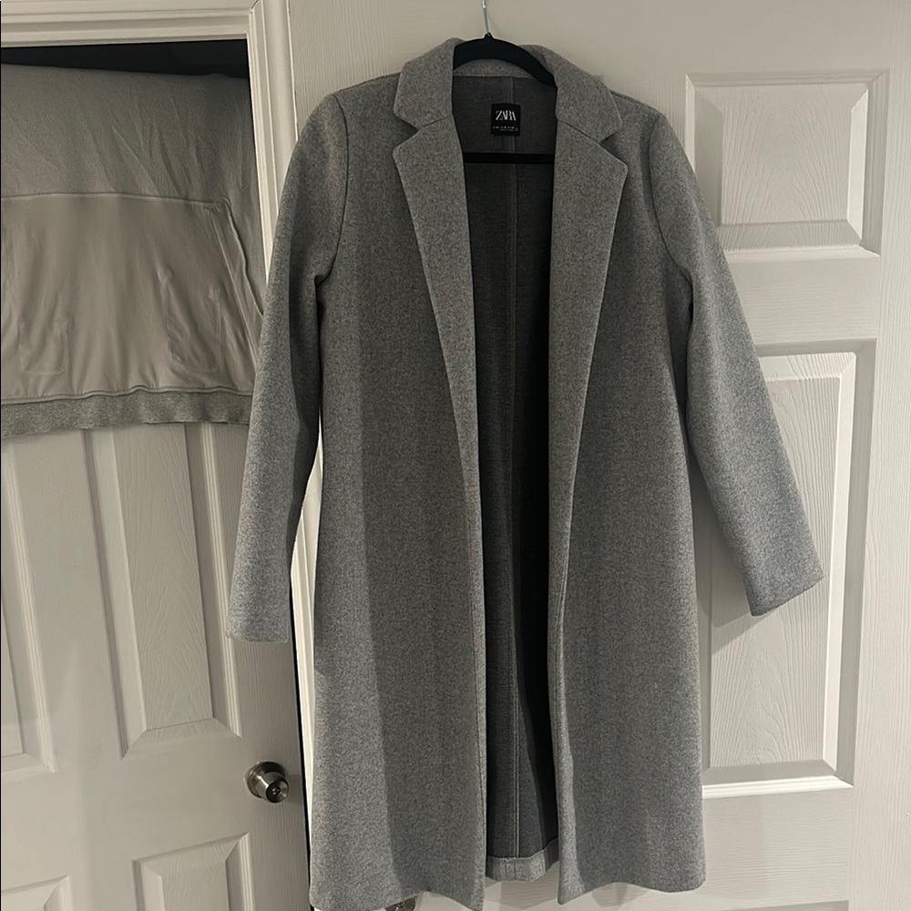 Zara Women's Gray Coat